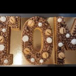 Letter cake Chocolat