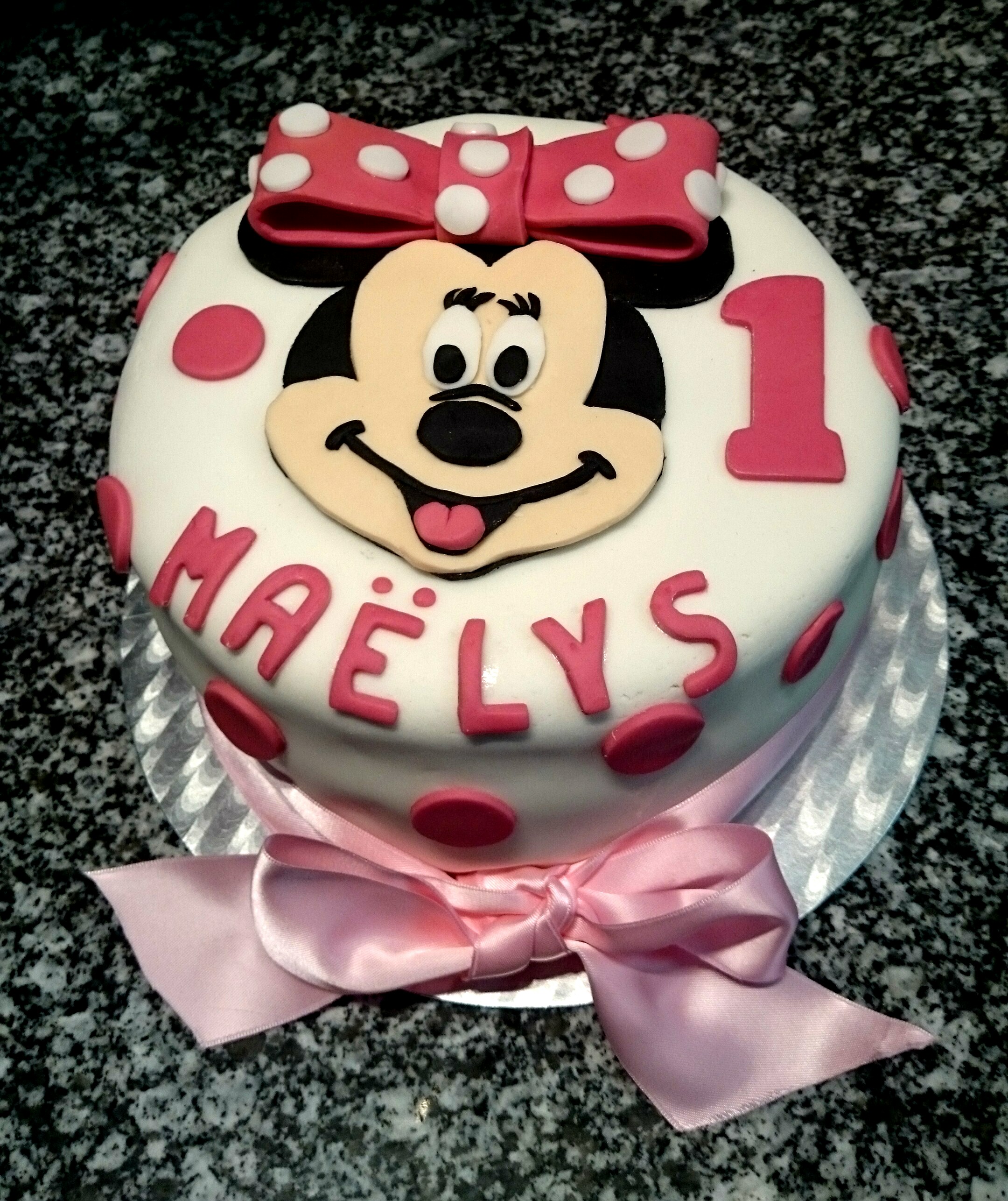 Gâteau Minnie