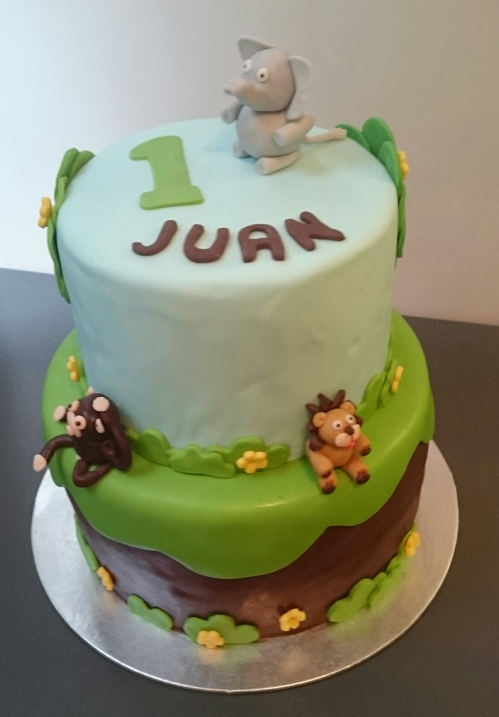Gâteau jungle