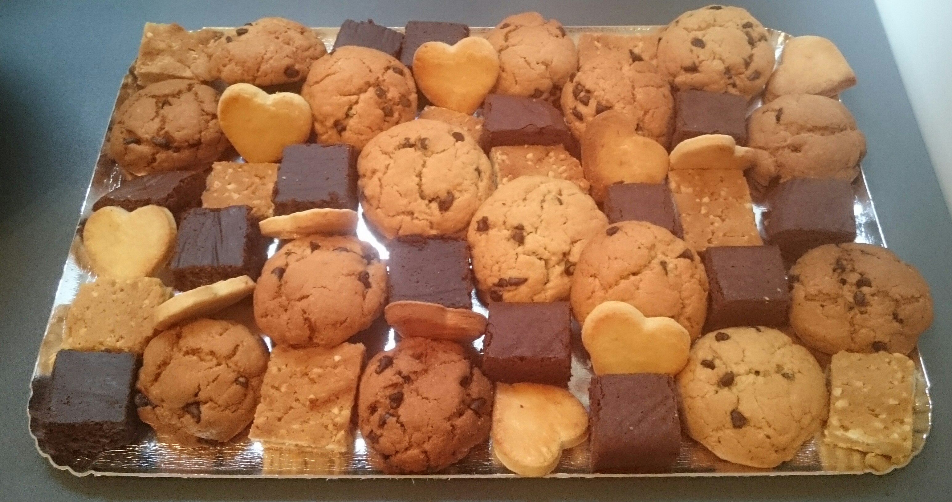Plateau de biscuits