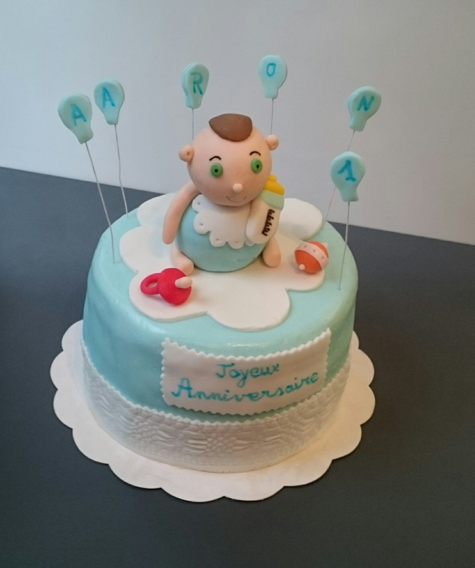 Bébé bleu