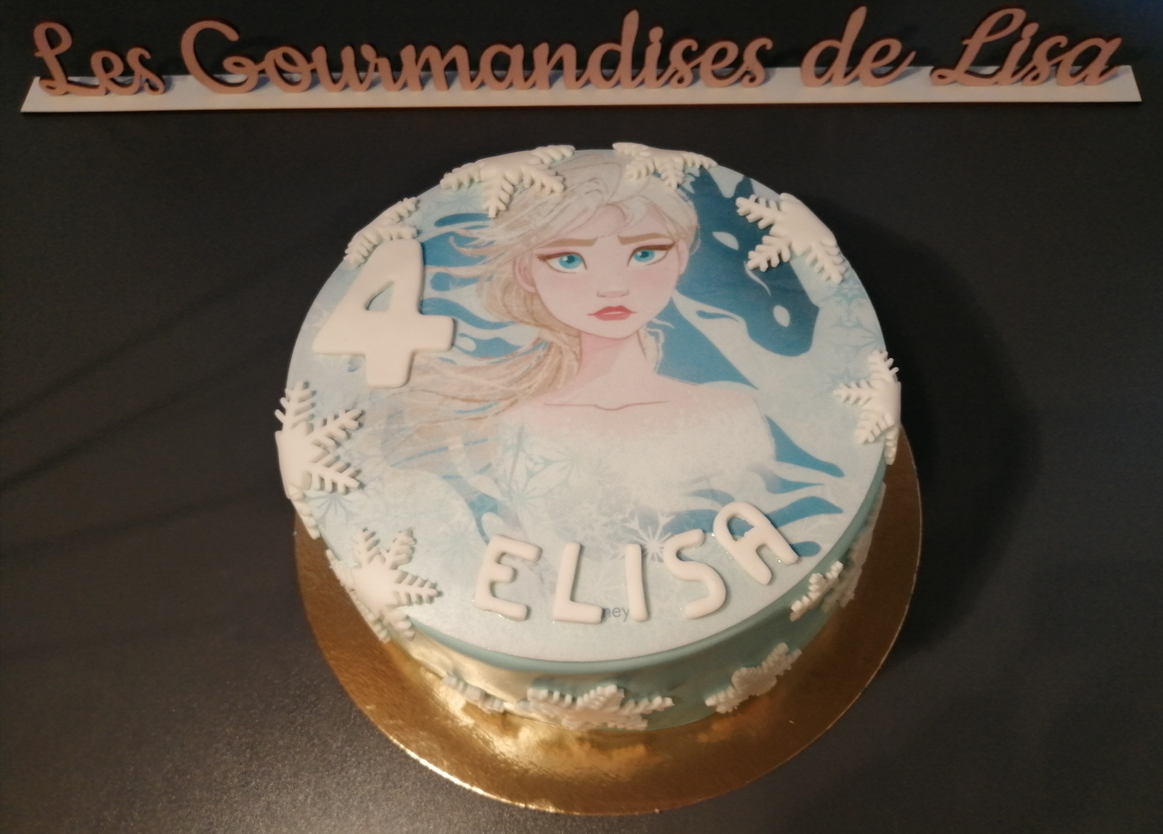 gâteau reine des neiges
