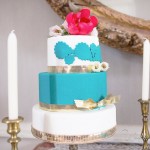 Turquoise et doré