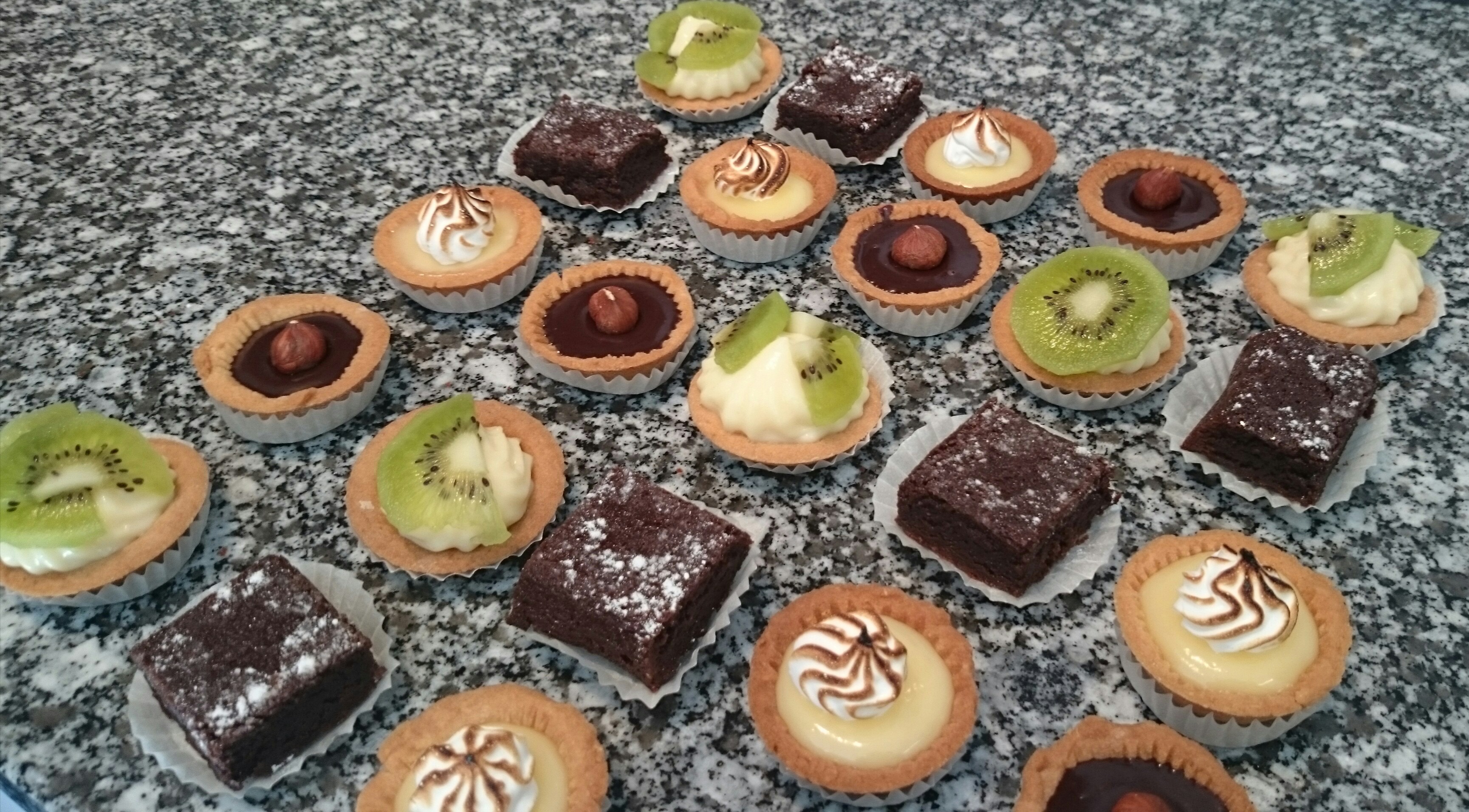 mignardises réalisées par Bernadette (élève)