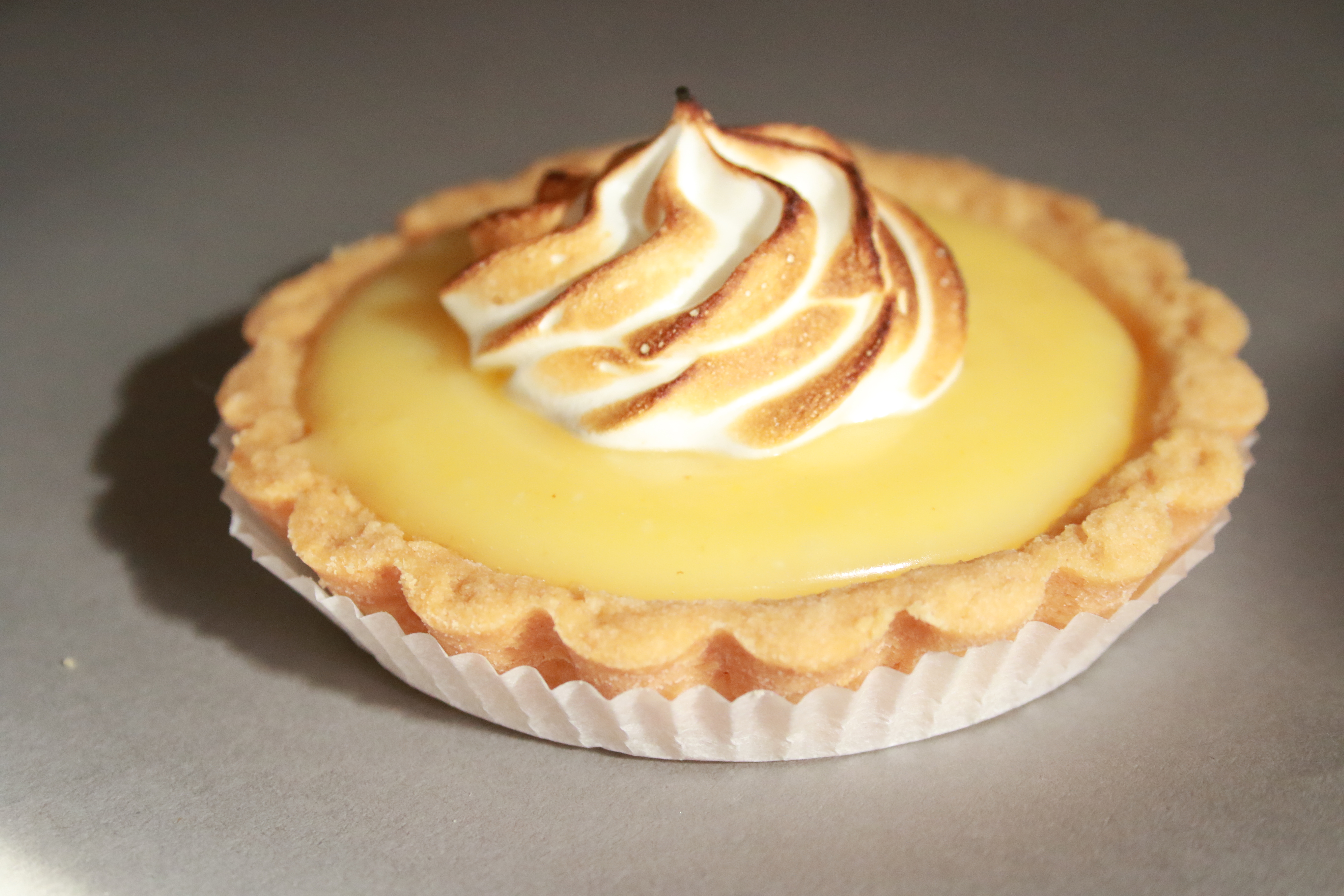 Tartelette au citron meringuée