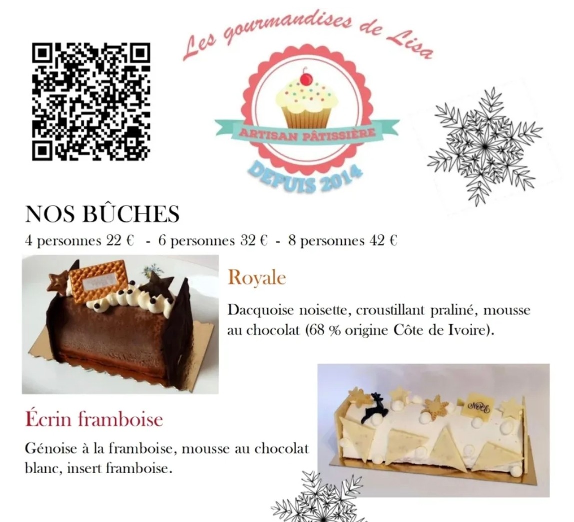 Selon disponibilité, à commander d'avance et à retirer directement à Blagnac du 24 au 31 décembre.